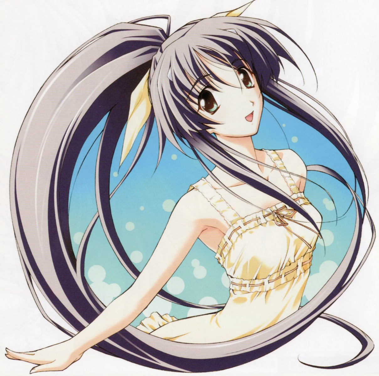 dress, memories_off, memories_off_sorekara, misasagi_inori, screening, summer_dress