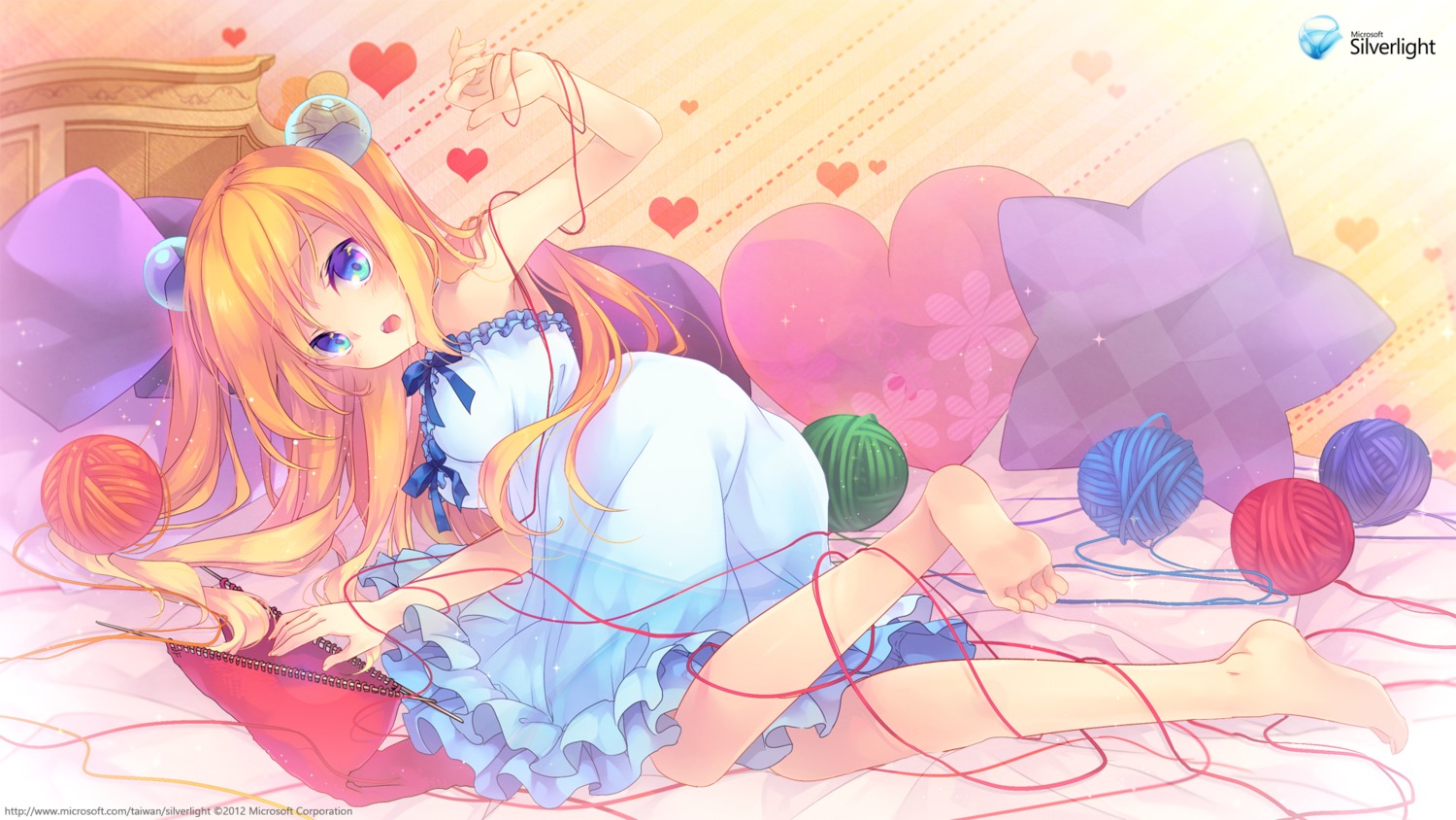 aizawa_hikaru, anthropomorphization, dress, feet, microsoft, shinia, wallpaper