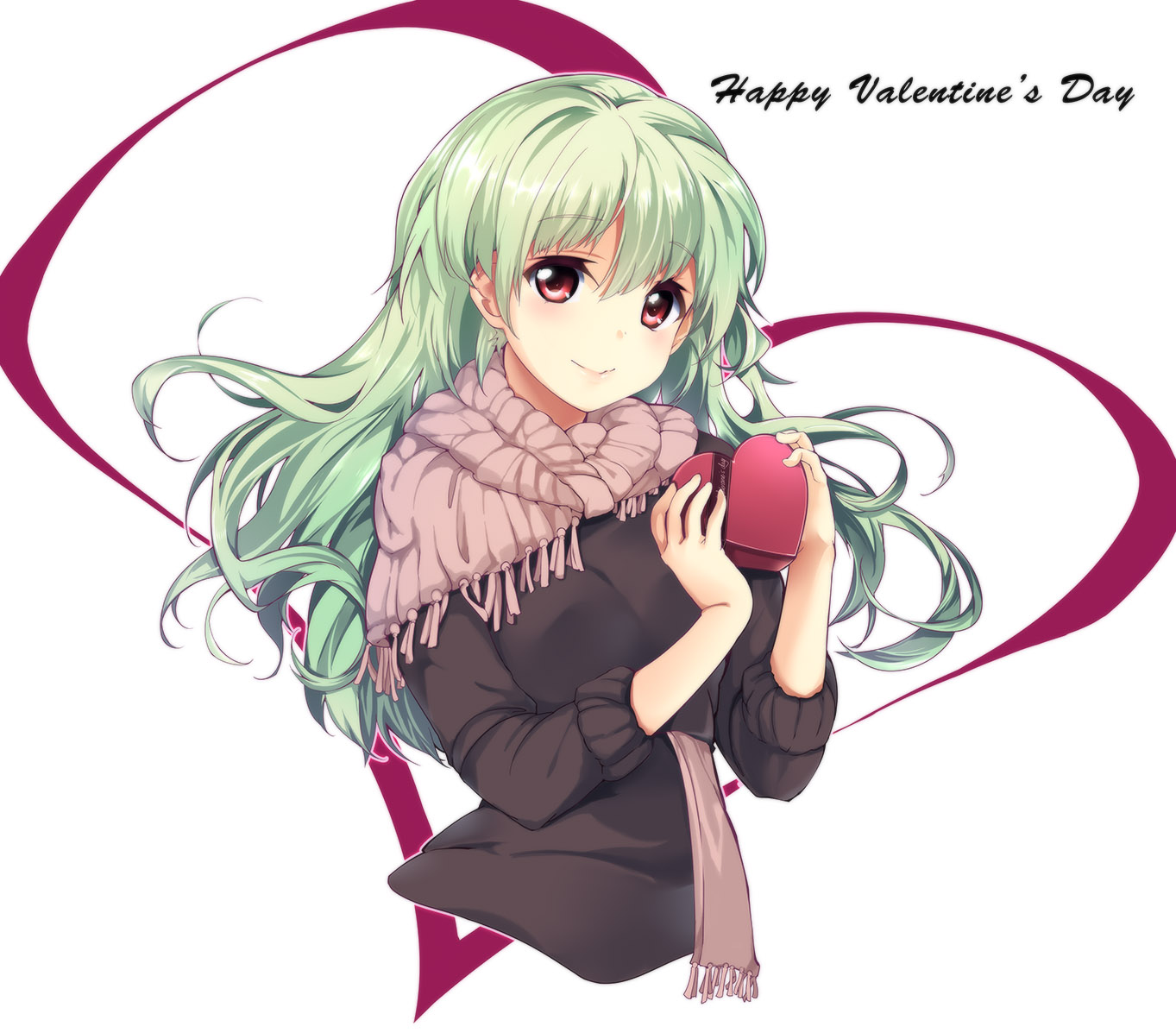 cofepig, kagiyama_hina, kapo, touhou, valentine