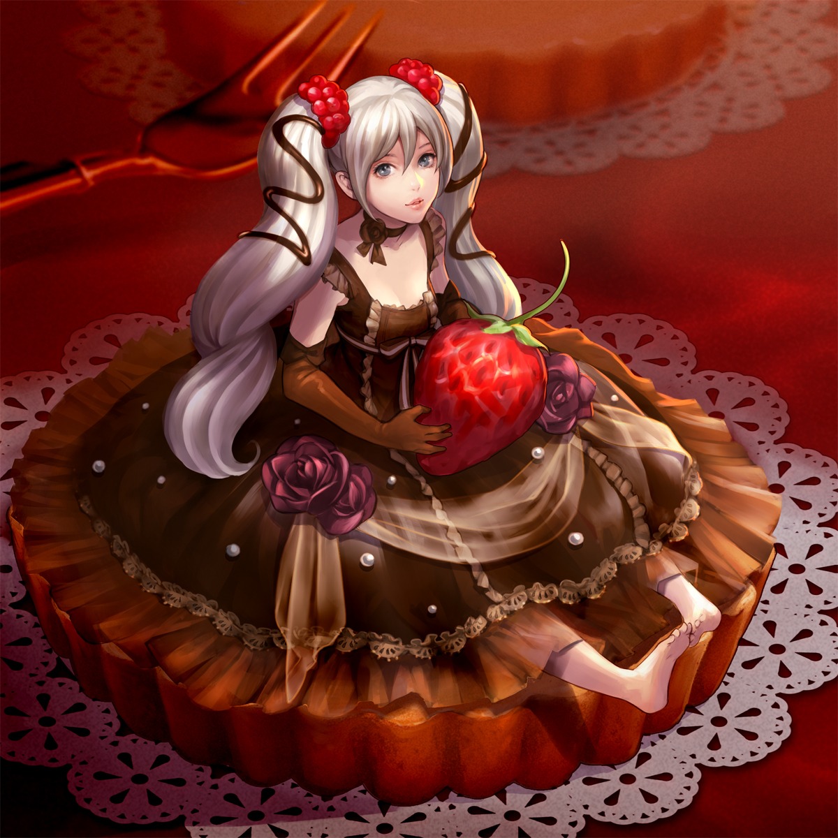 cream, dress, sae_(revirth)