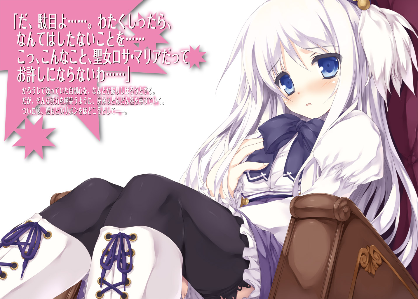 mirabel_lautreamont, seikoku_no_dragner, shimesaba_kohada, thighhighs