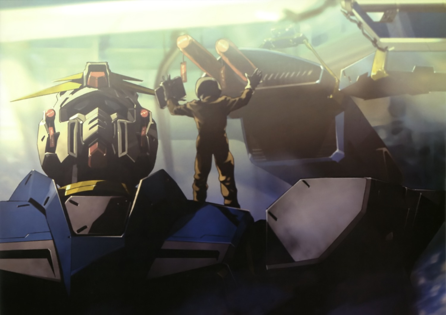 gundam, gundam_f90, mecha