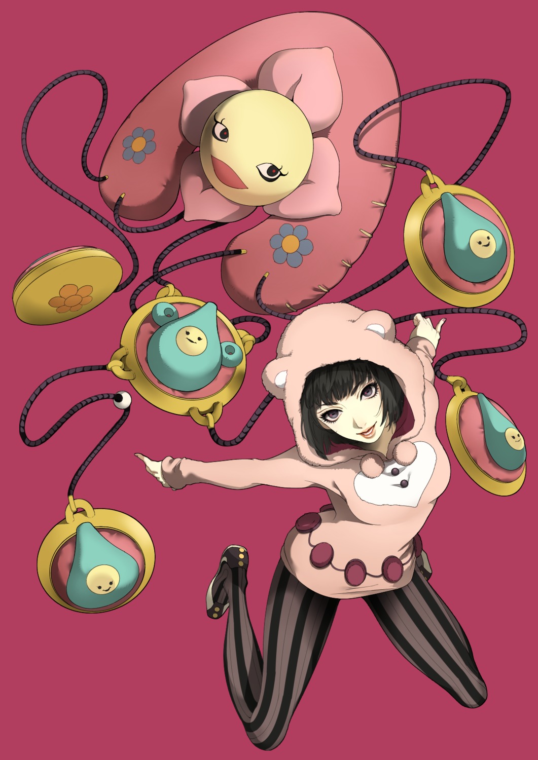jojo_no_kimyou_na_bouken, pantyhose, shirano