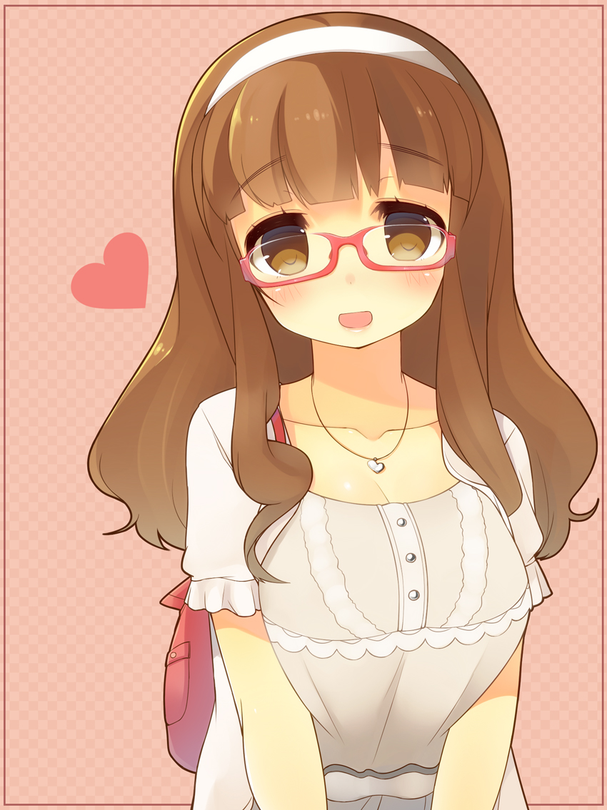 cleavage, girls_und_panzer, megane, nekoume, takebe_saori