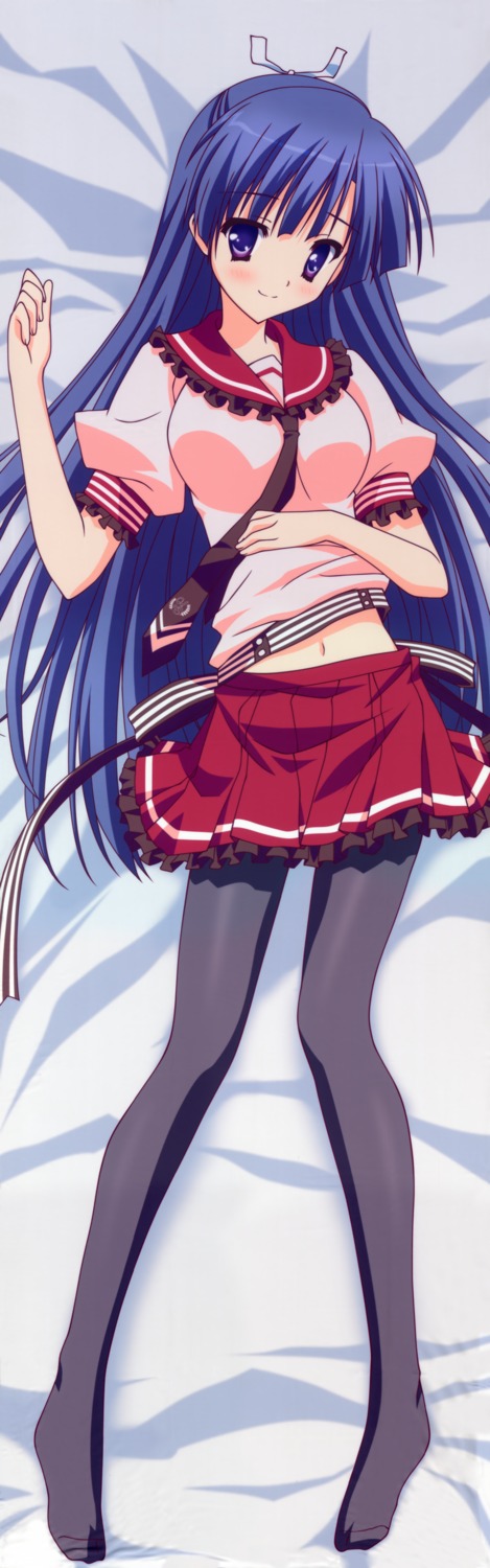 dakimakura, fixed, hoshizora_e_kakaru_hashi, koumoto_madoka, pantyhose, seifuku