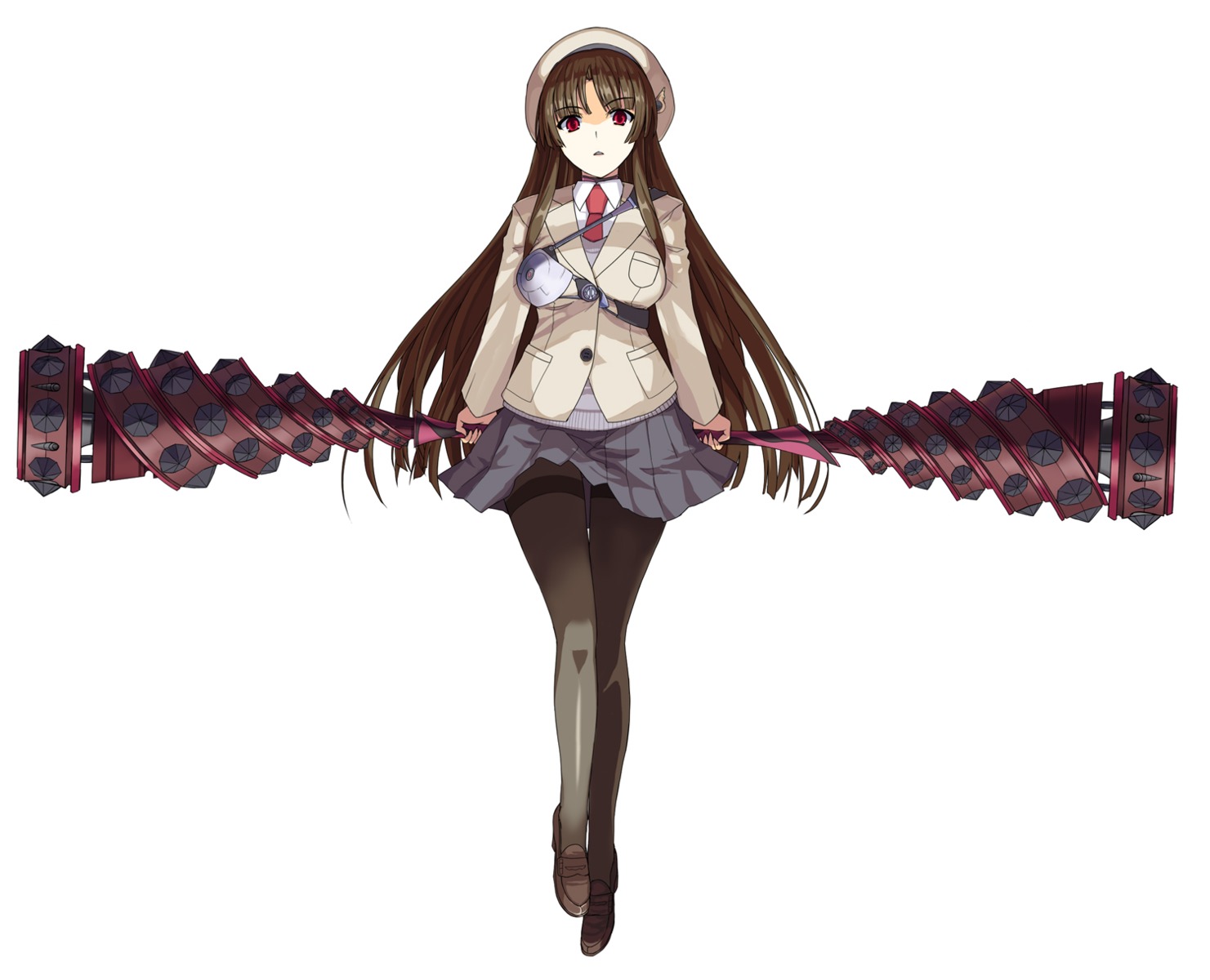 minazuki_(karashikazoku), pantyhose, seifuku