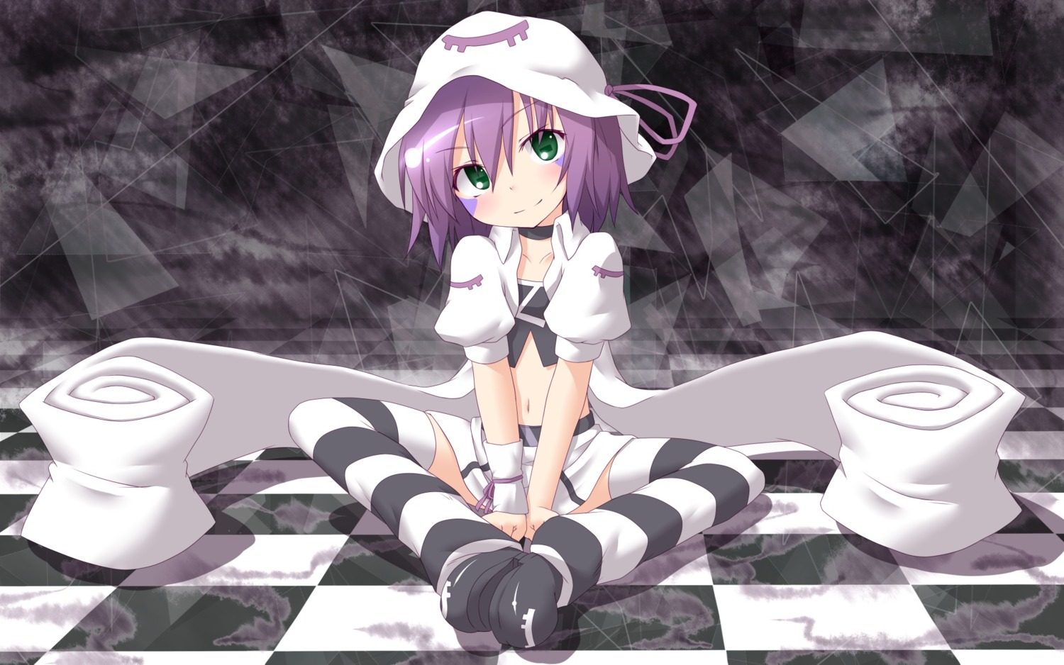 merry_nightmare, natsu_no_koucha, thighhighs, wallpaper, yumekui_merry