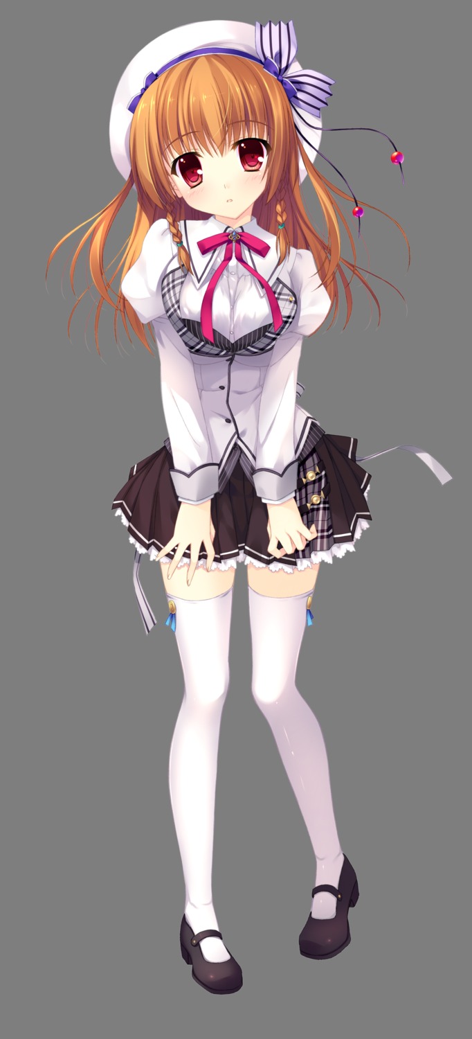 alia's_carnival, asamiya_shiina, nanao_naru, nanawind, seifuku, thighhighs, transparent_png
