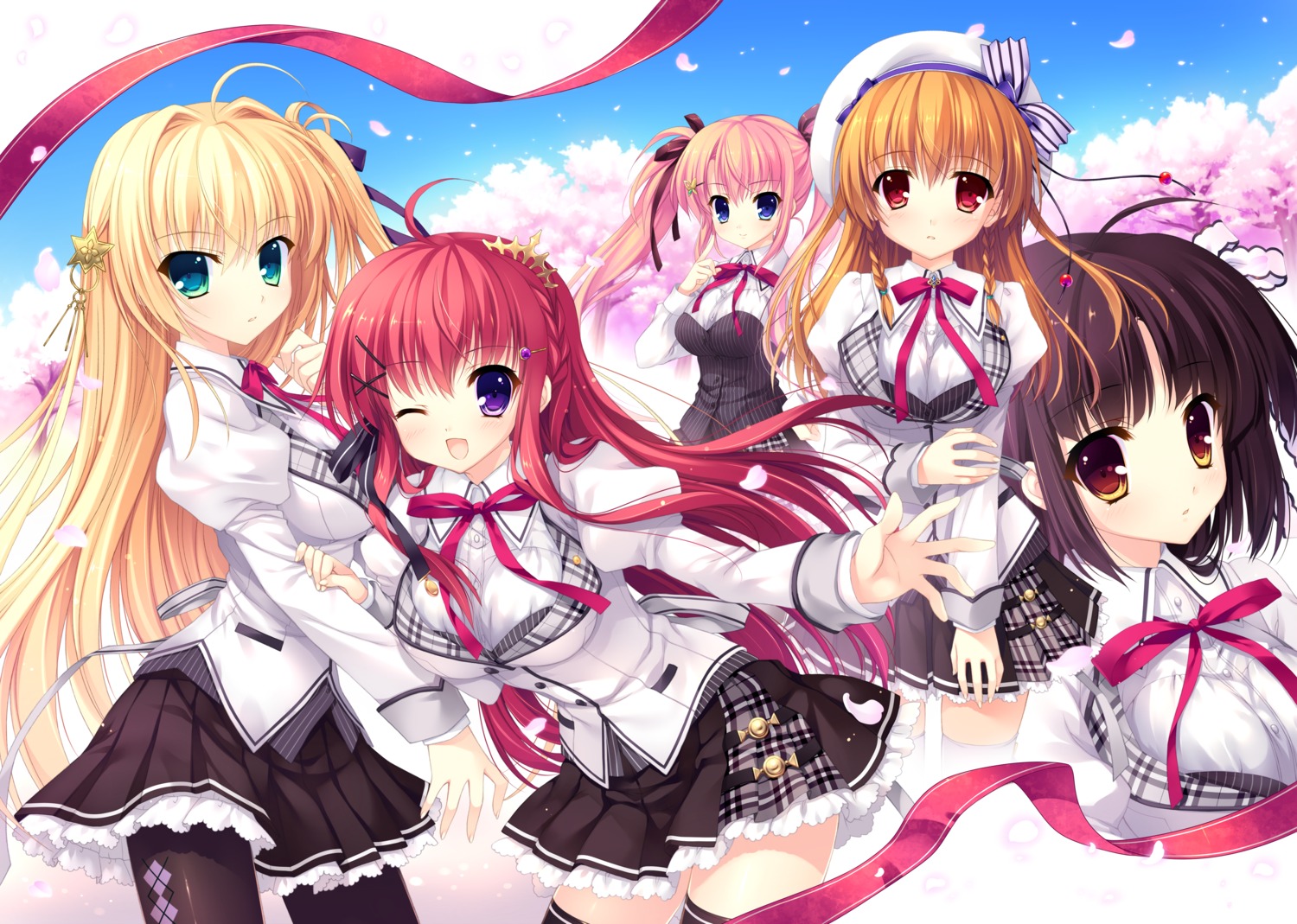 alia's_carnival, asamiya_shiina, mitha, nanao_naru, nanawind, ousaka_asuha, pantyhose, saijo_karin