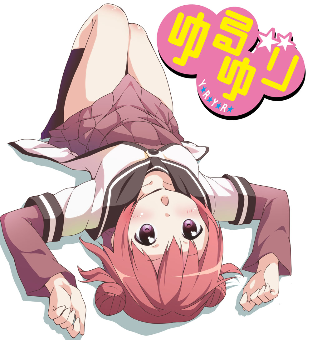 akaza_akari, seifuku, shiina_yuuki, yuru_yuri