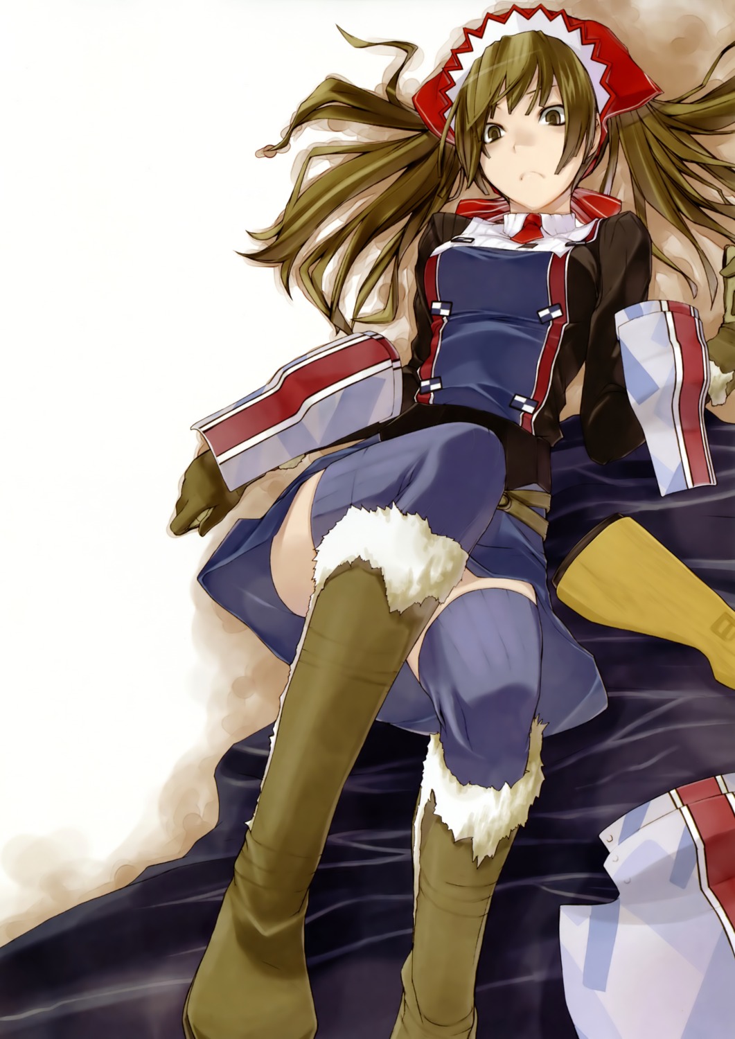 alicia_melchiott, thighhighs, valkyria_chronicles, yasuda_suzuhito