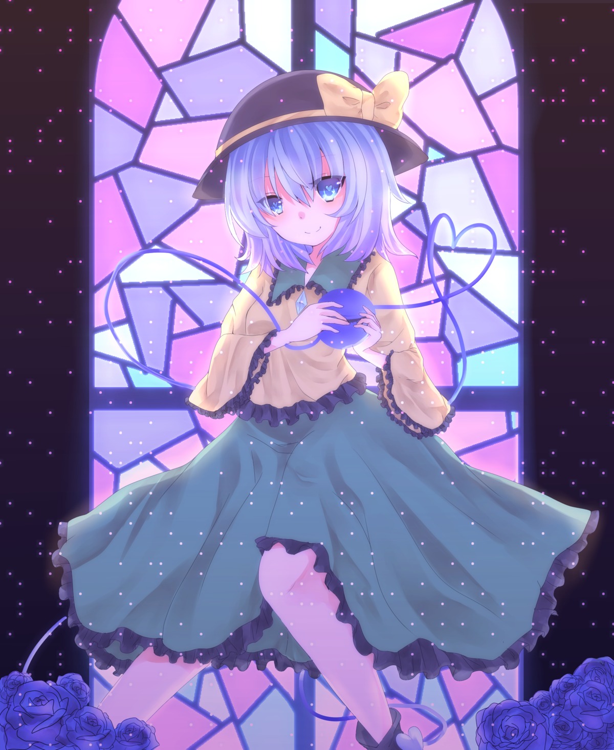 komeiji_koishi, touhou, uyuu_(hirameki)