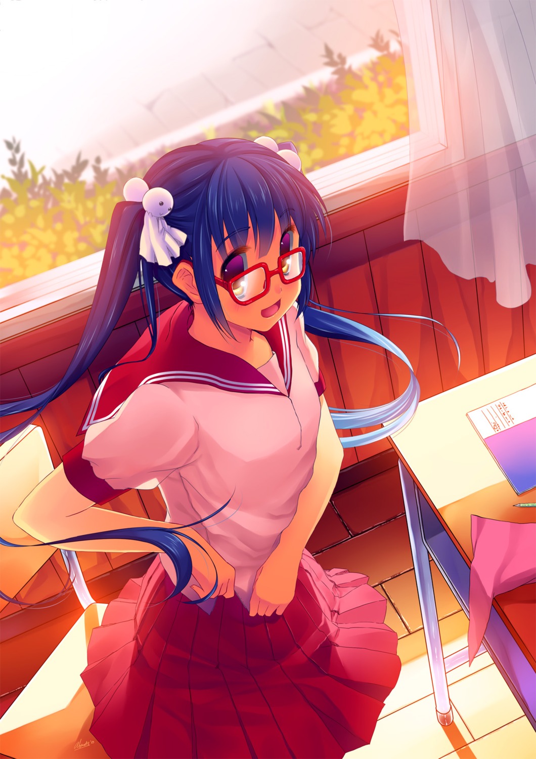abondz, megane, seifuku