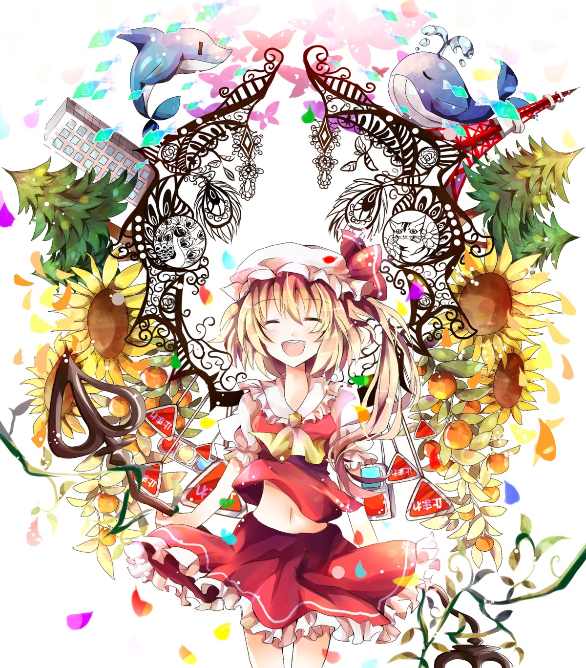 azumamutuki, flandre_scarlet, touhou