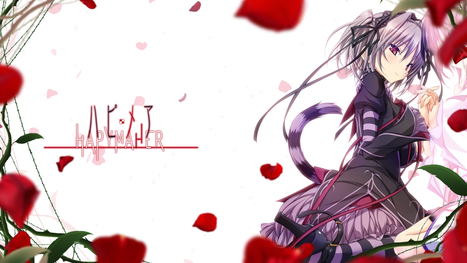 hapymaher, koku, naitou_maia, purple_software, tail, thighhighs, wallpaper