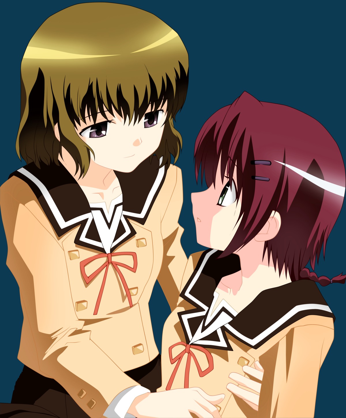 asai_mugi, hitohira, ichinose_nono, vector_trace