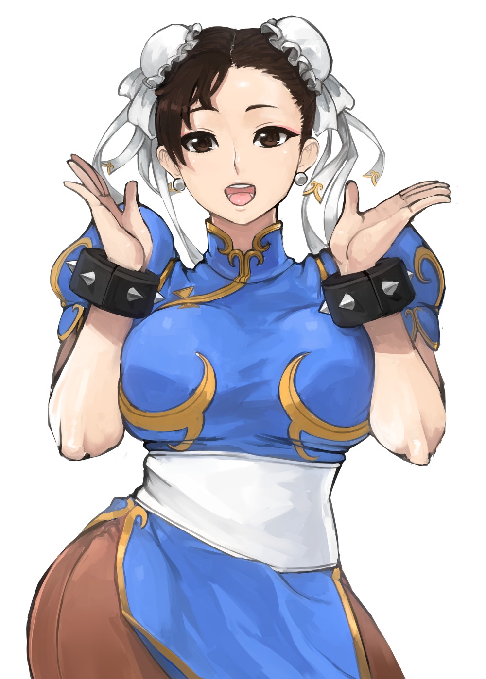 chinadress, chun_li, dress, madarame, pantyhose, street_fighter