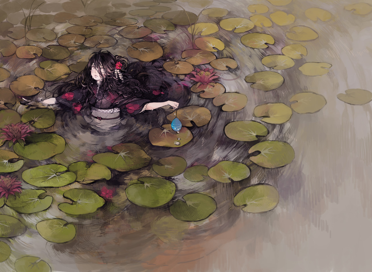 kimono, nekosuke