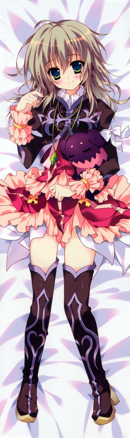 dakimakura, dress, elise_lutas, fixed, hellrun, loop_the_loop!, tales_of, tales_of_xillia, thighhighs