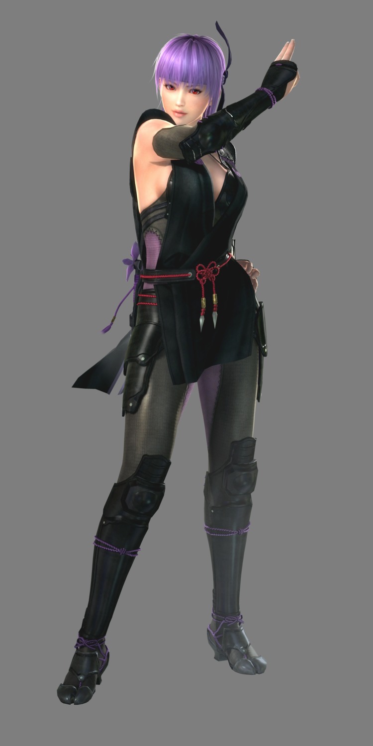 ayane_(doa), cg, dead_or_alive, dead_or_alive_5, koei_tecmo, ninja, transparent_png