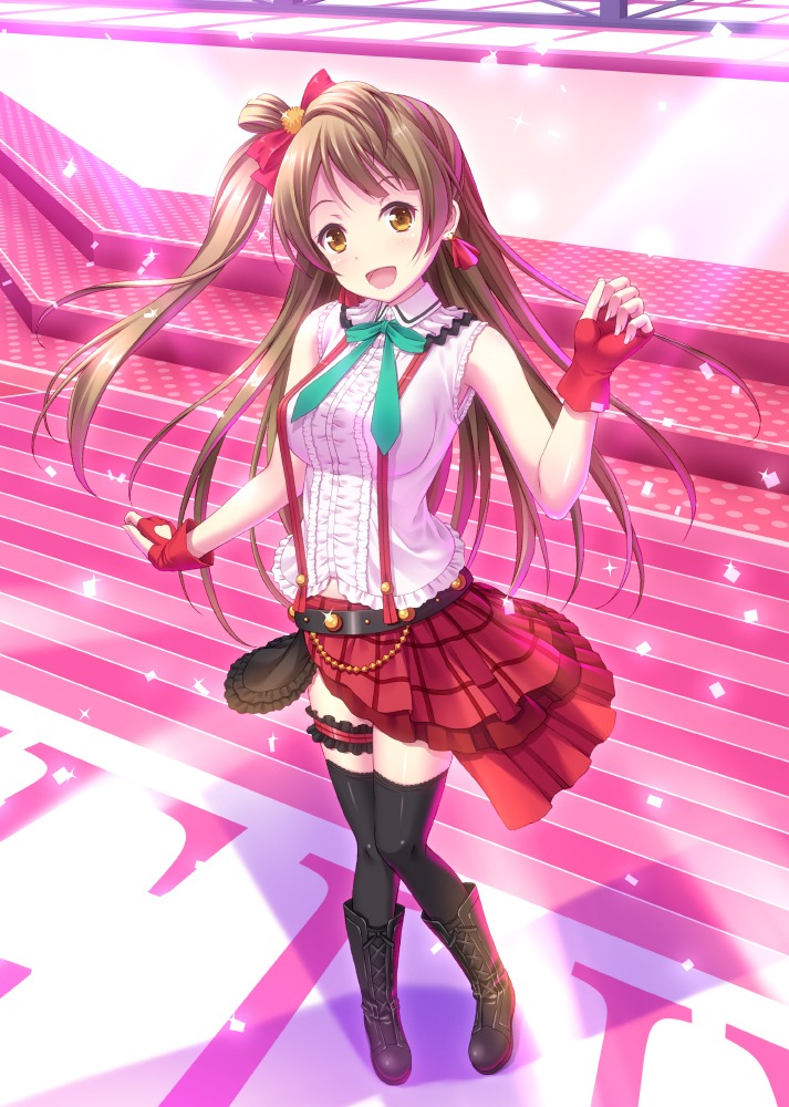 garter, love_live!, love_live!_(series), minami_kotori, thighhighs, uehara
