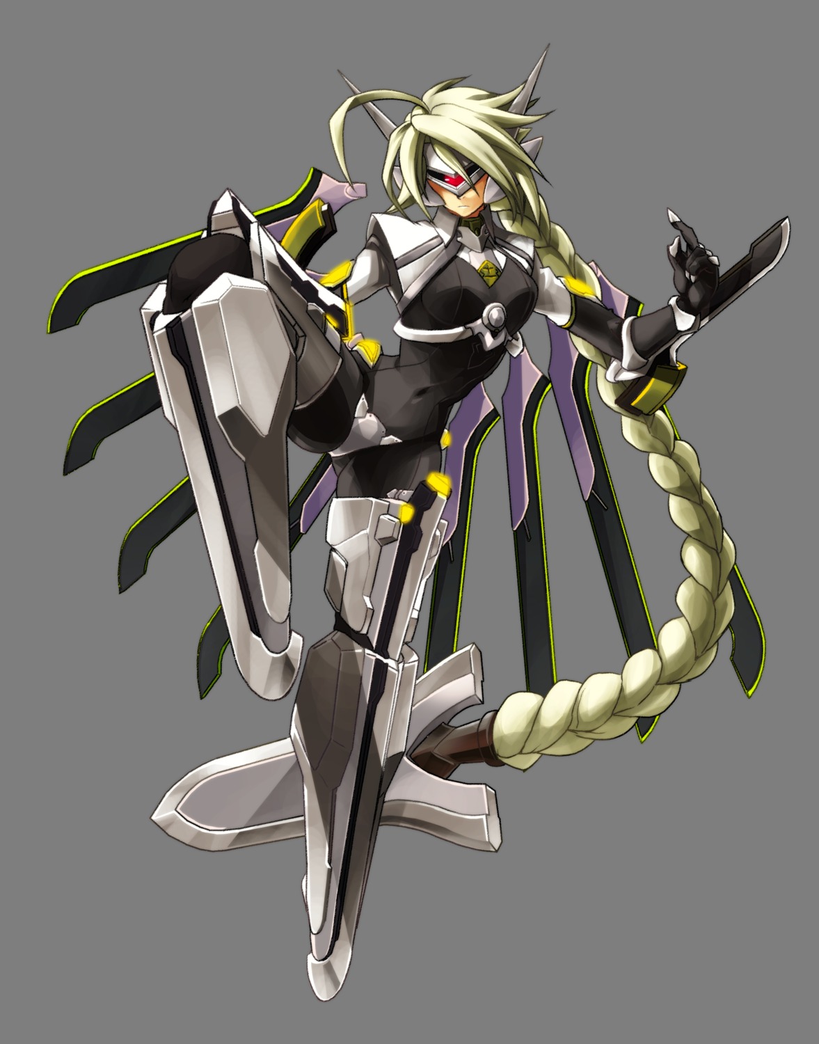 arc_system_works, armor, blazblue, blazblue:_continuum_shift, bodysuit, katou_yuuki, lambda-11, transparent_png