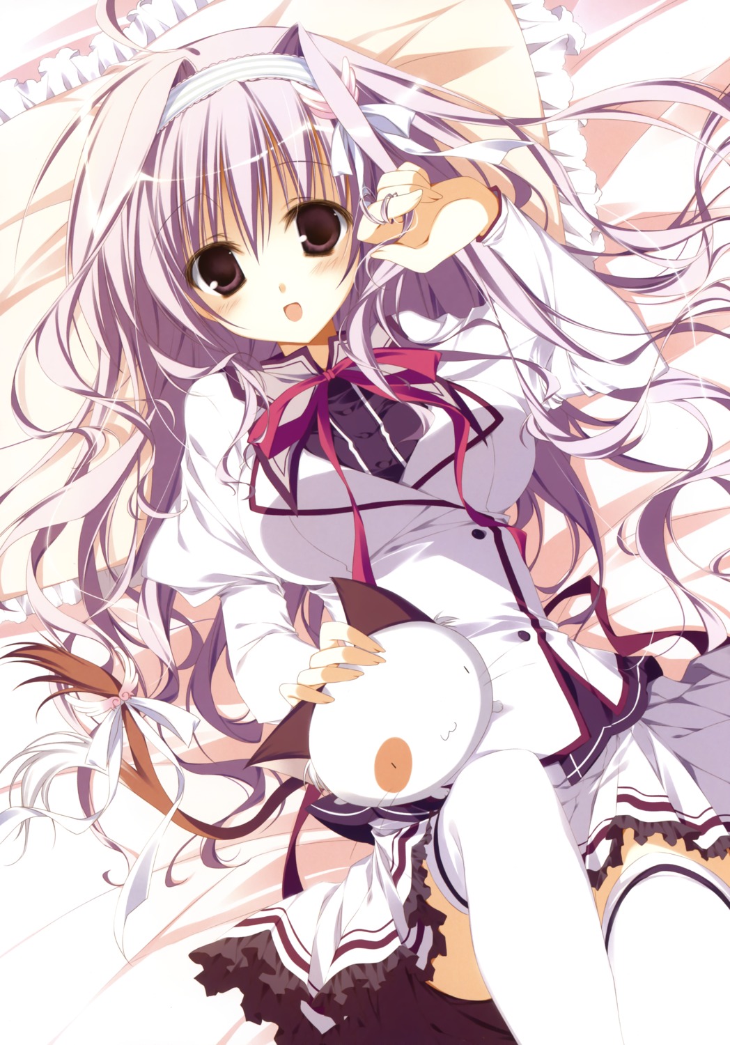 amaha_miu, inugami_kira, mashiroiro_symphony, pannya, seifuku, thighhighs