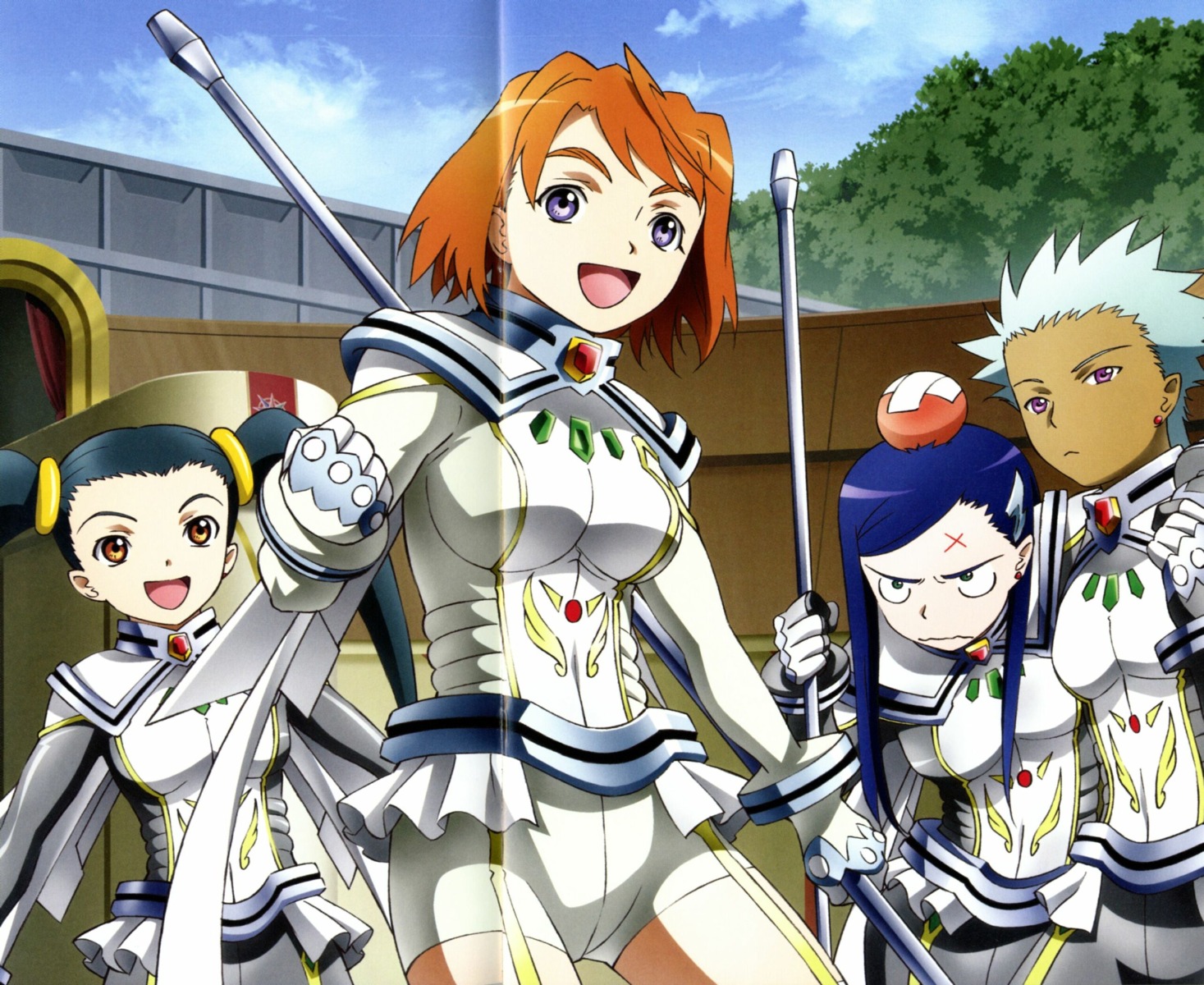 carla_bellini, crease, laura_bianchi, mai_otome, natsuki_kruger, tokiha_mai