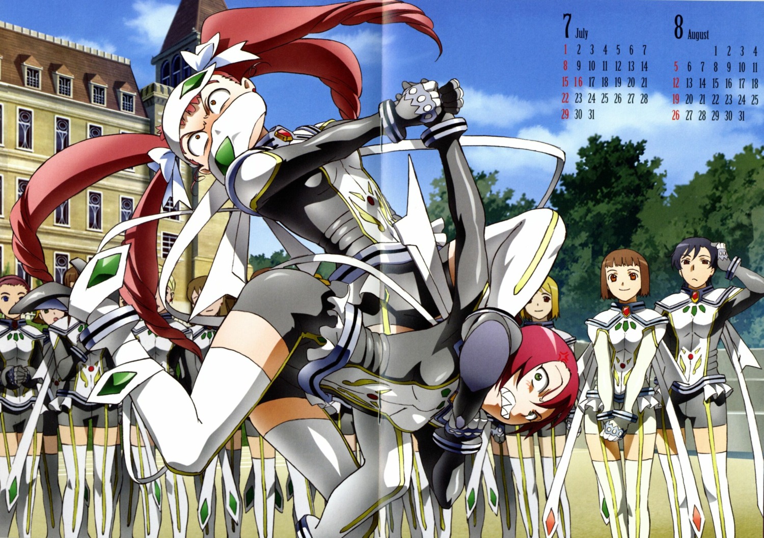 akane_soir, calendar, chie_hallard, crease, juliet_nao_zhang, mai_otome, shiho_huit