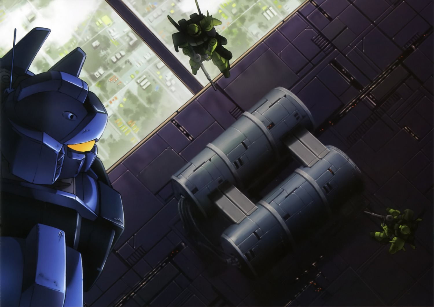 gm_quel, gundam, hi_zack, mecha, rgm-79_gm, zeta_gundam