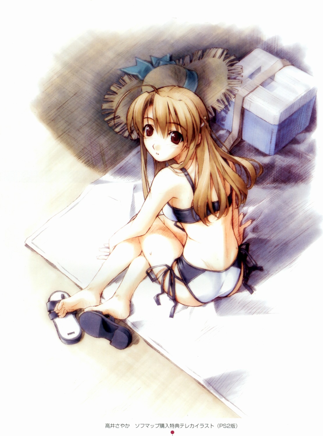 bikini, duplicate, hashimoto_takashi, pia_carrot, pia_carrot_3, swimsuits, takai_sayaka