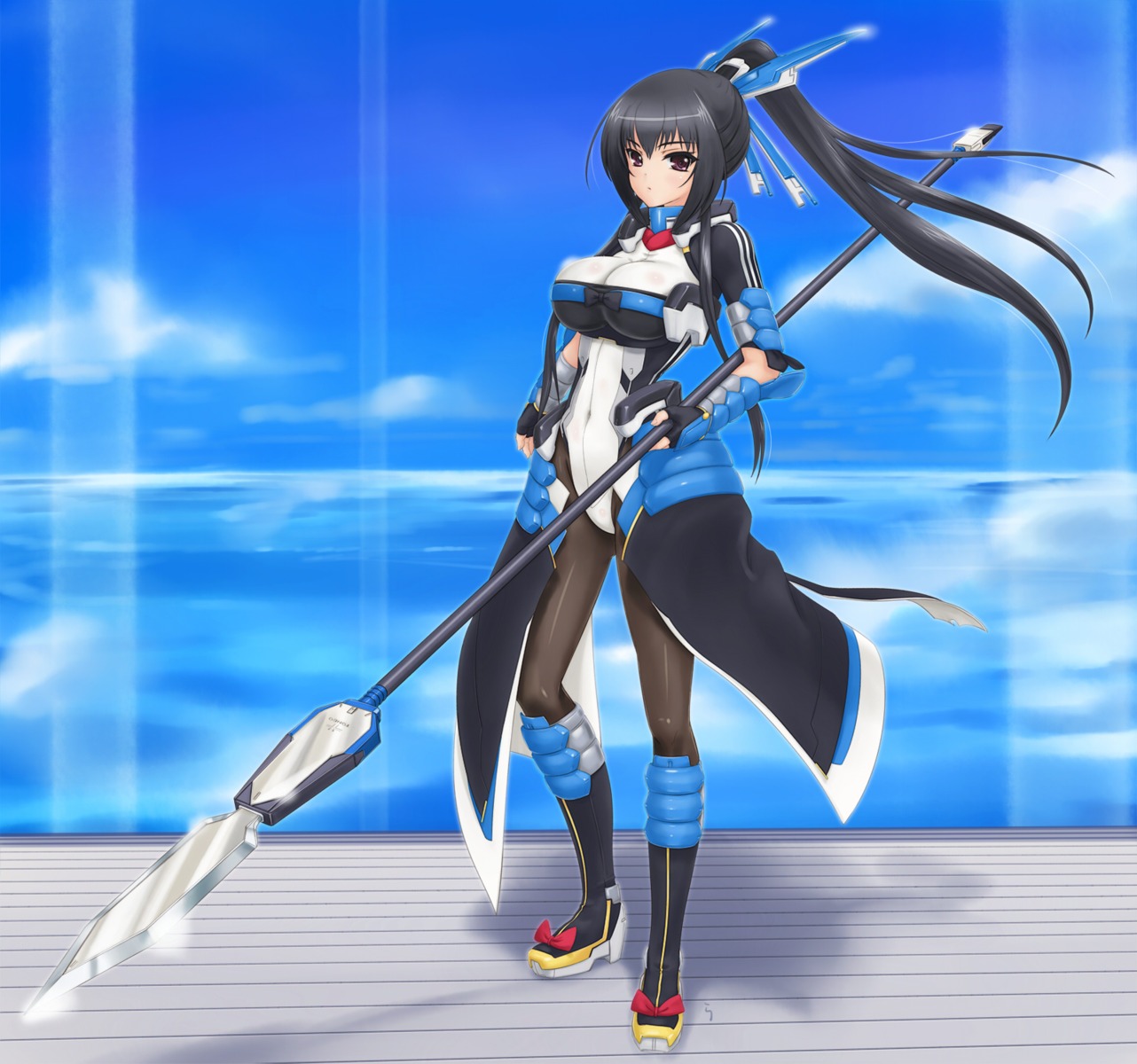 bodysuit, honda_futayo, kyoukai_senjou_no_horizon, kyoukai_senjou_no_horizon_ii, rasukaru