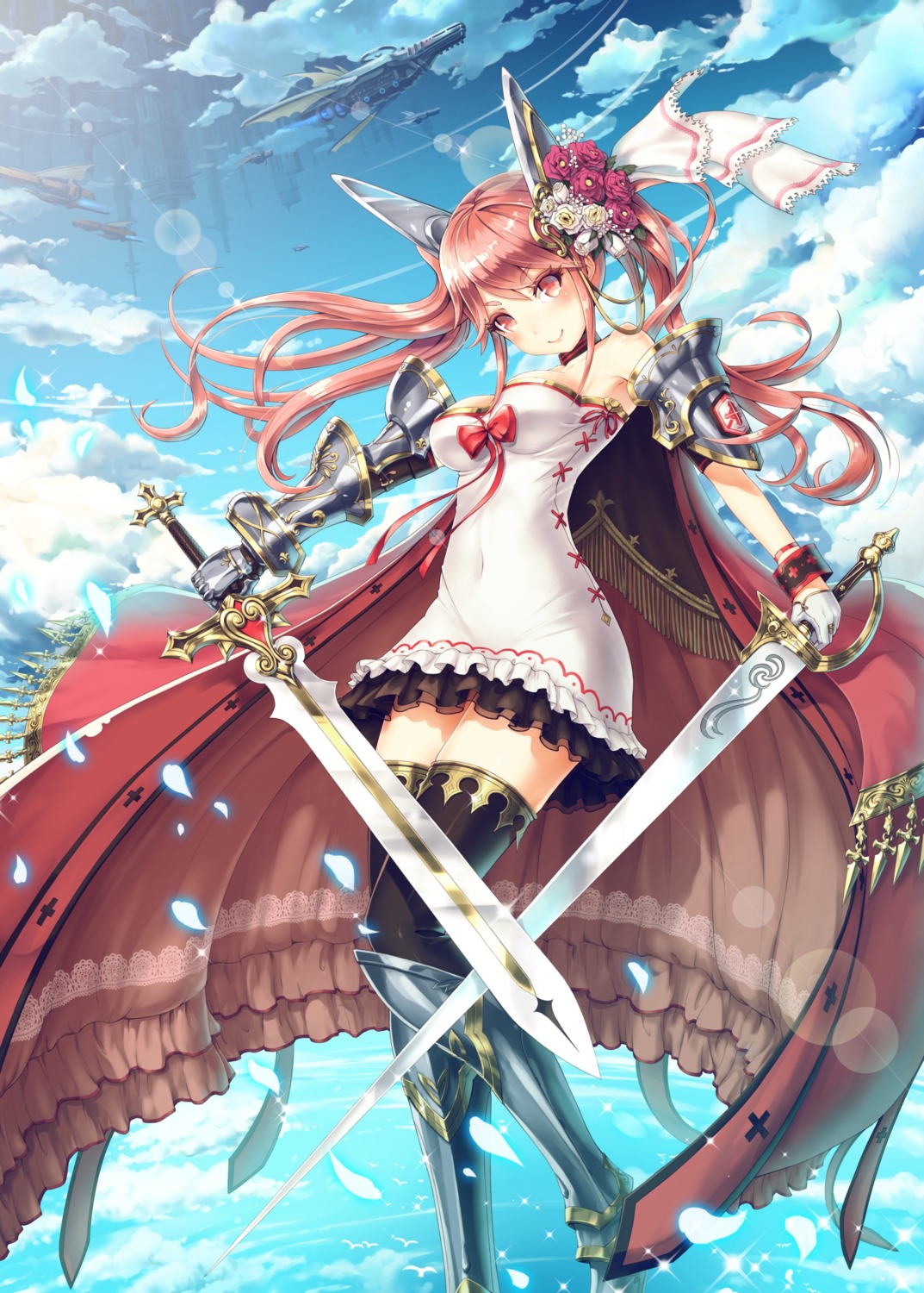 daizo, sword, thighhighs