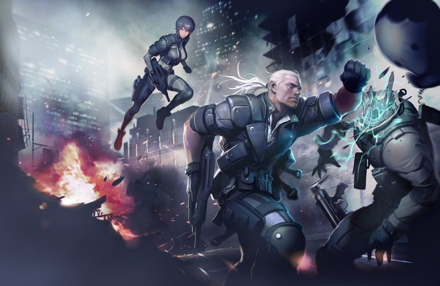 batou, ghost_in_the_shell, kusanagi_motoko