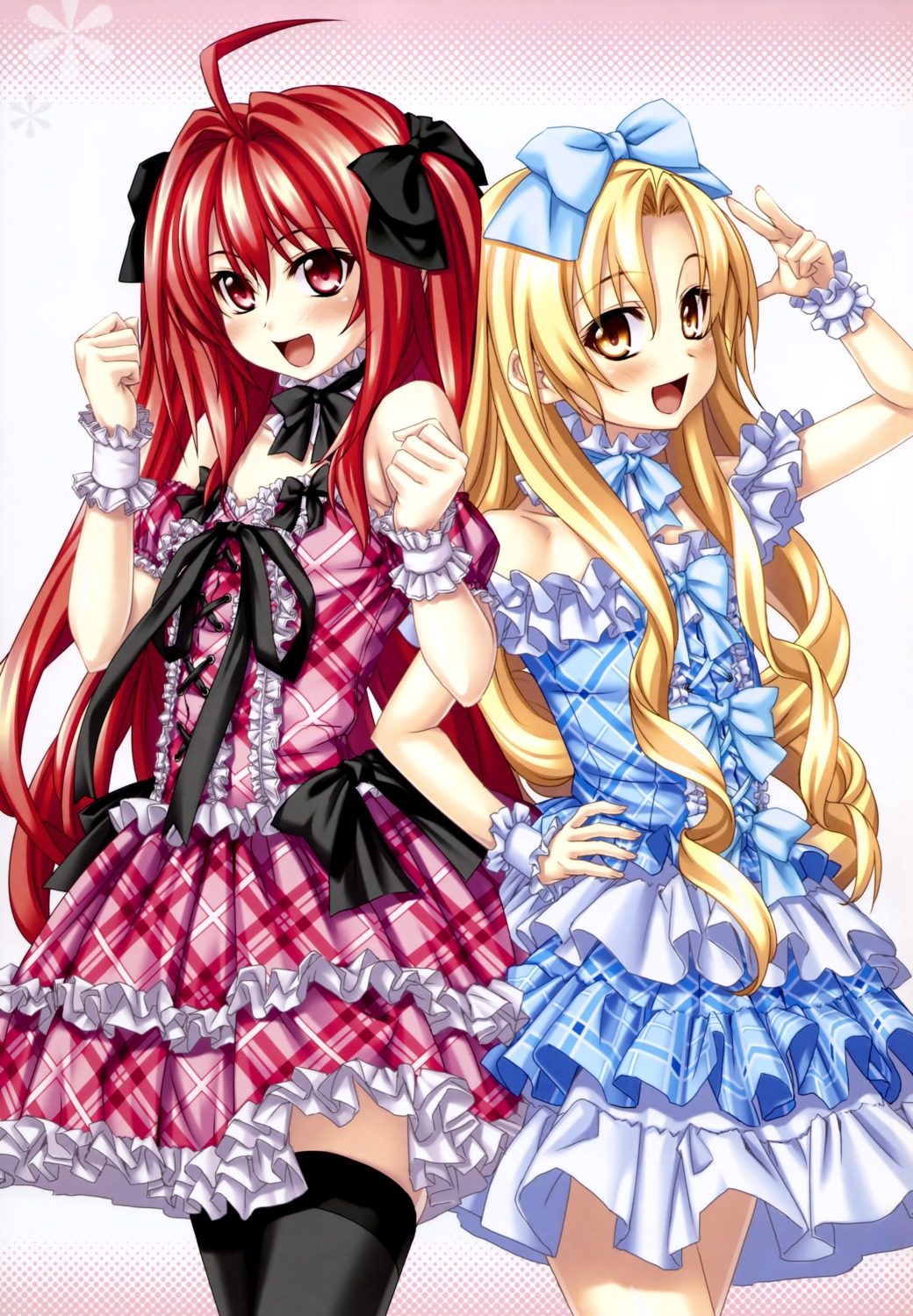 corticarte_apa_lagranges, dress, iaritikke_sin_goluot, kannatsuki_noboru, lolita_fashion, shinkyoku_soukai_polyphonica, thighhighs