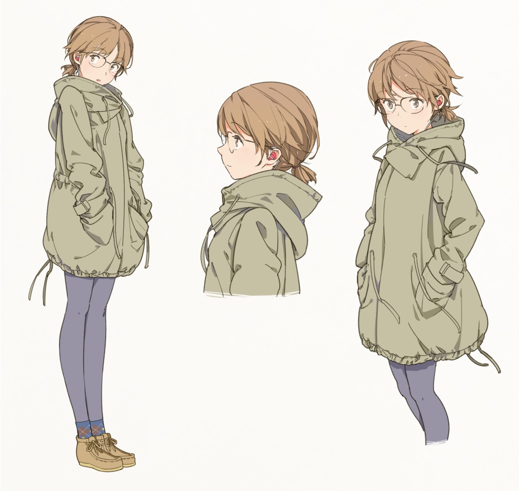 kansou_hada, megane, pantyhose