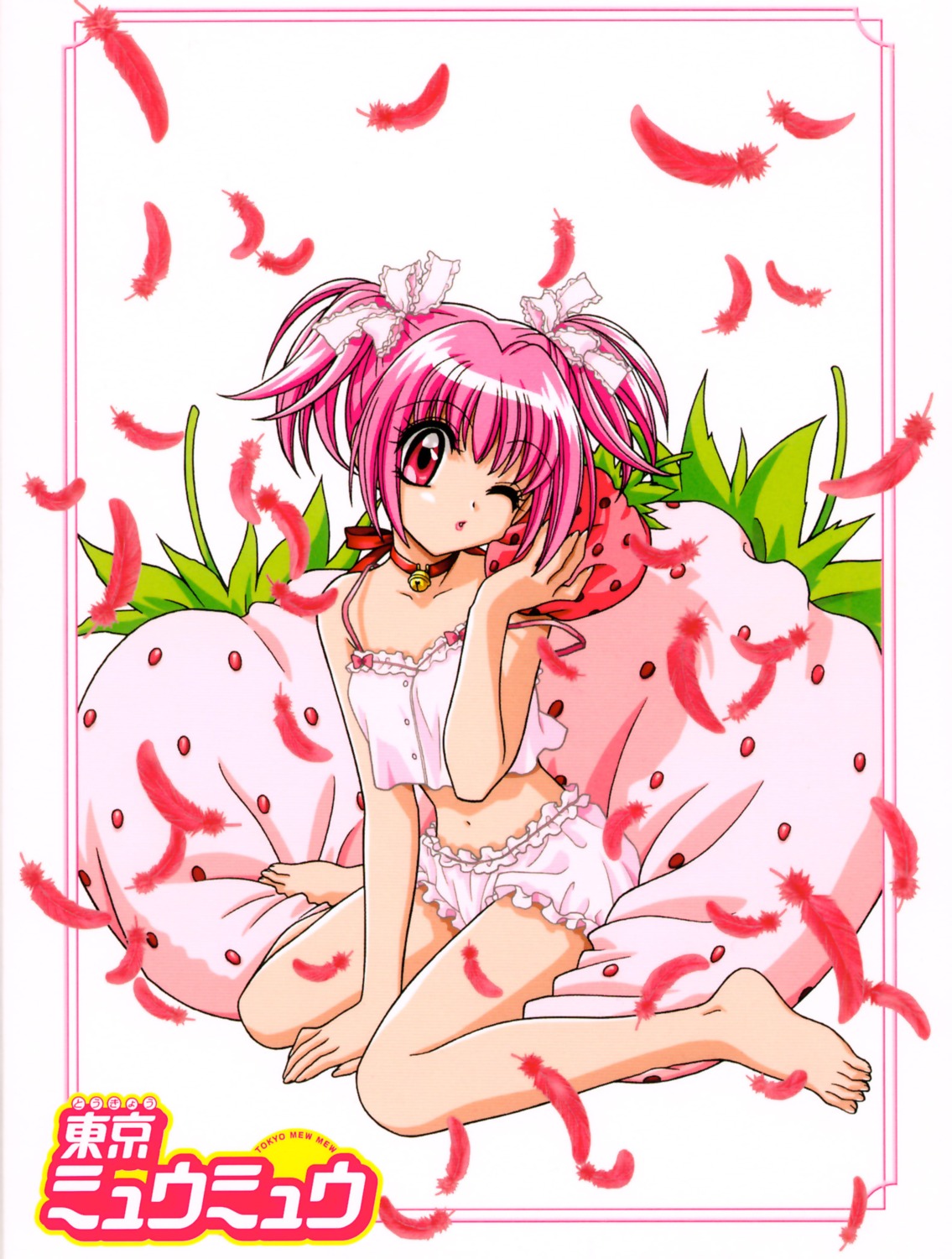 bloomers, momomiya_ichigo, scanning_artifacts, tokyo_mew_mew