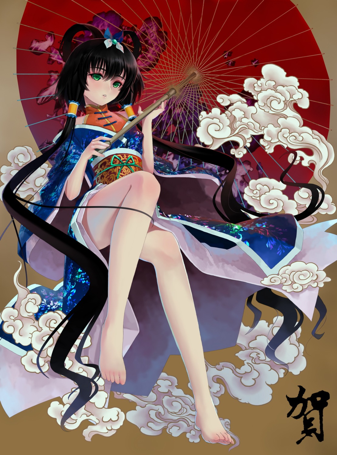 kimono, luo_tianyi, okingjo, vocaloid