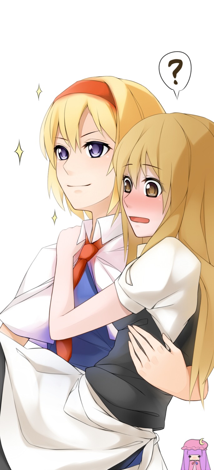 alice_margatroid, flylive, kirisame_marisa, patchouli_knowledge, touhou