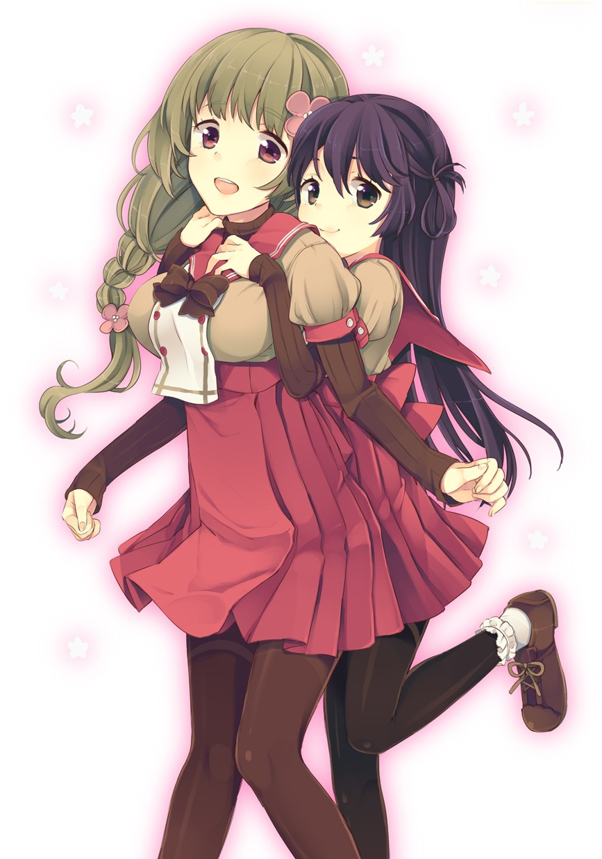 maki_(makimaki), pantyhose, seifuku