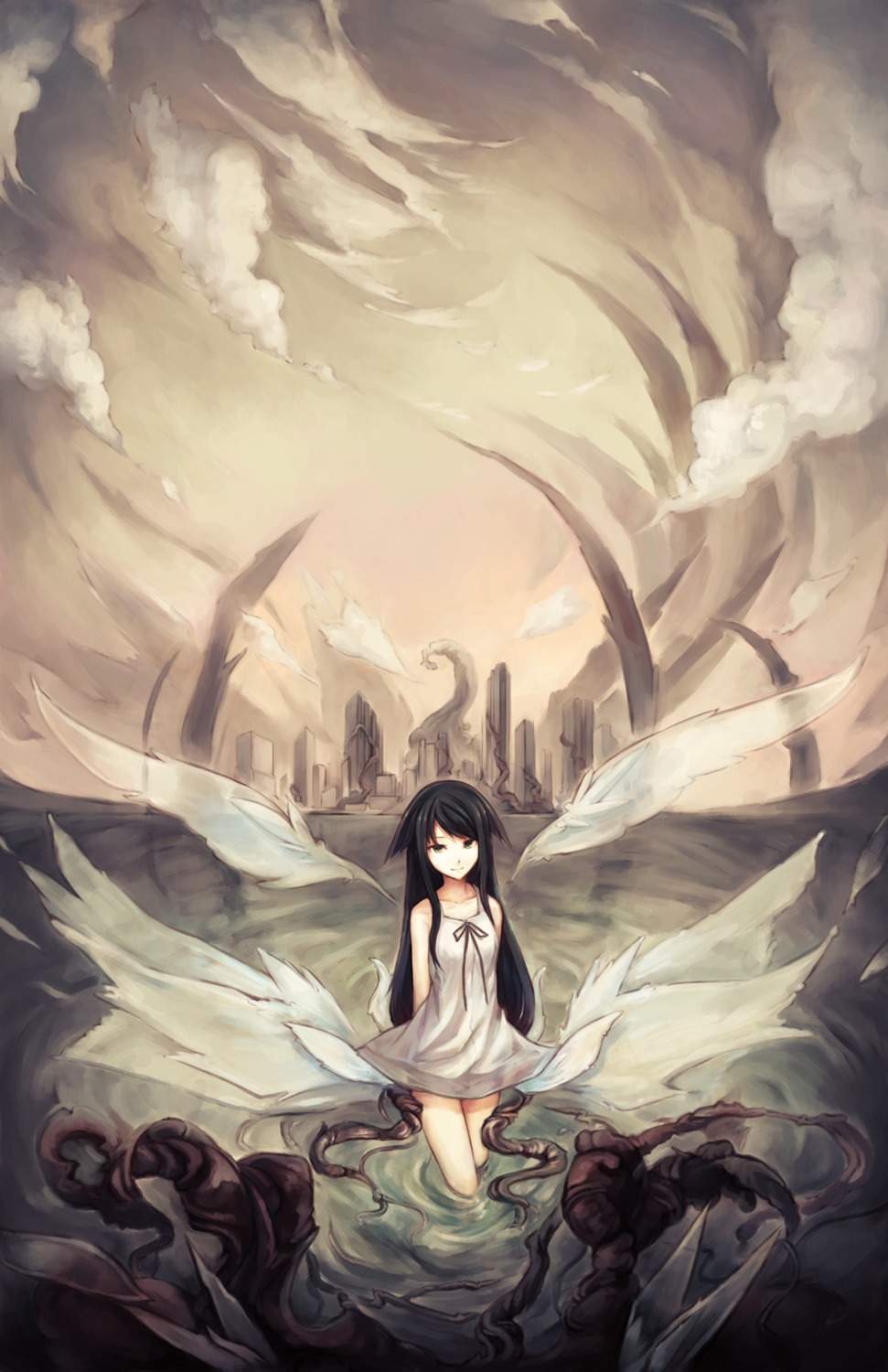 dress, saya, saya_no_uta, softmode