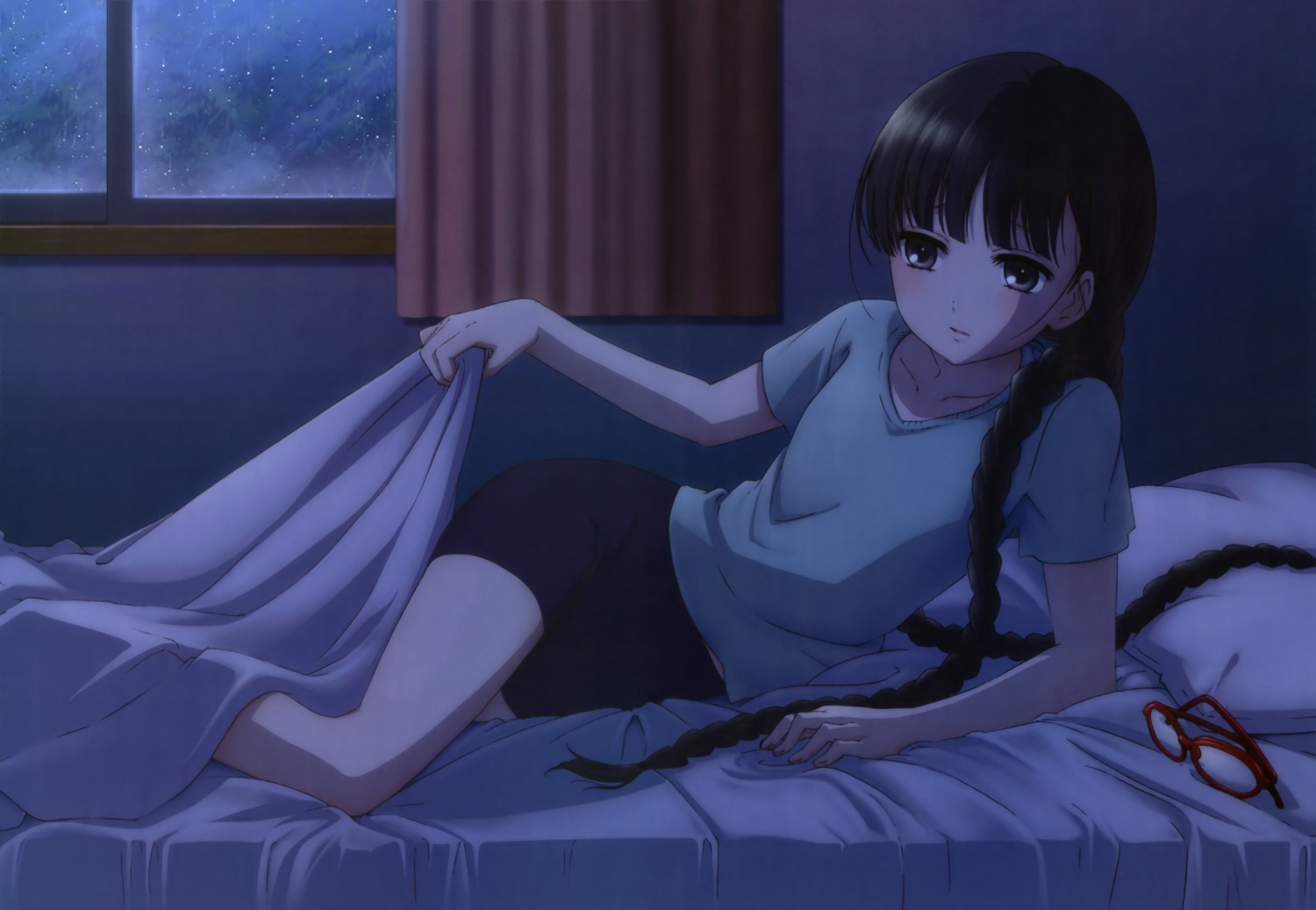 bike_shorts, hayakawa_asami, pajama, rdg:_red_data_girl, suzuhara_izumiko