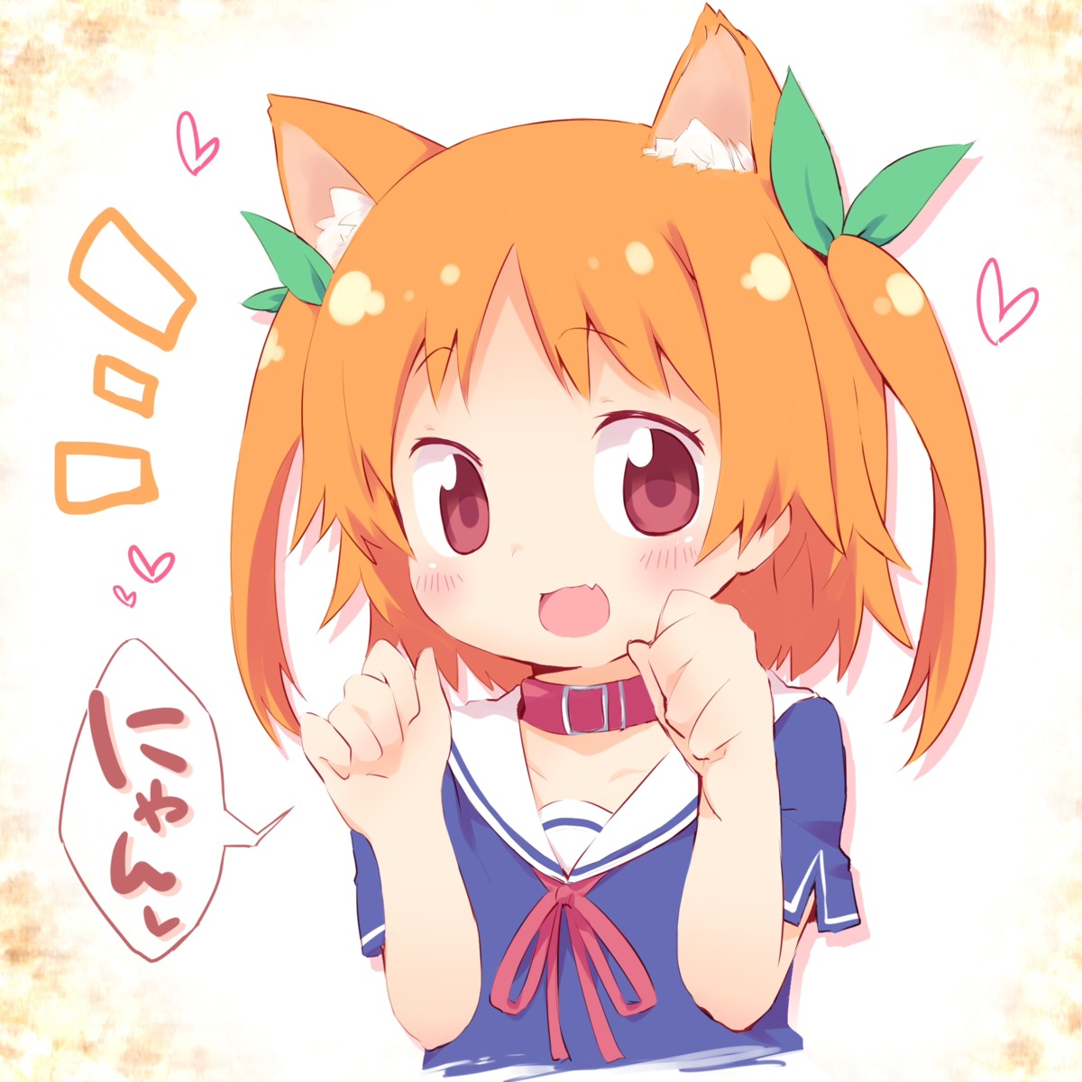 animal_ears, ayakashi_(artist), harusaki_chiwa, nekomimi, ore_no_kanojo_to_osananajimi_ga_shuraba_sugiru, seifuku