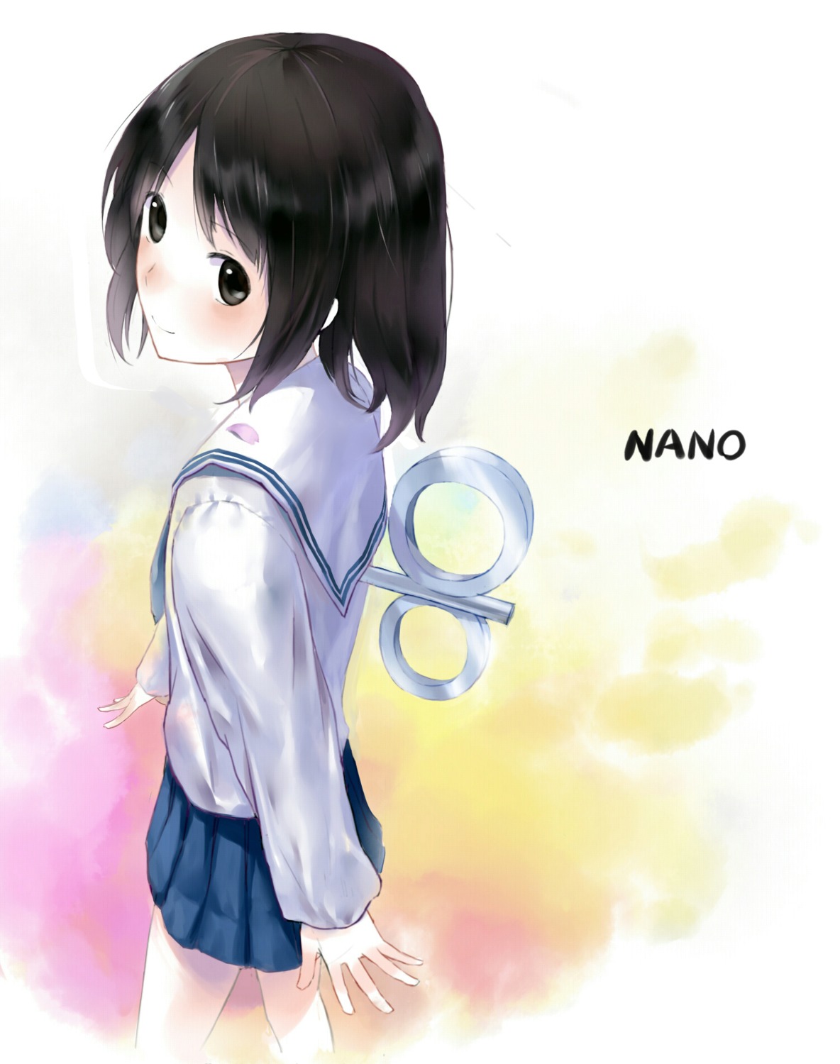 fightpower, nichijou, seifuku, shinonome_nano