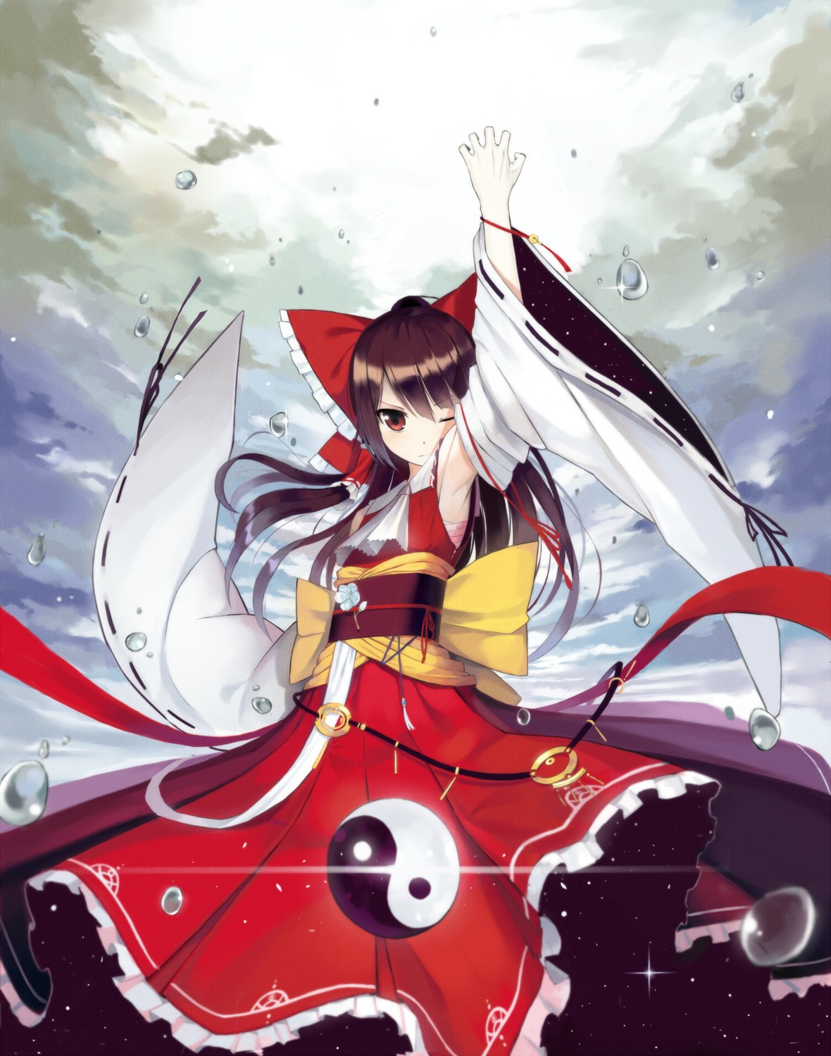 fightpower, hakurei_reimu, touhou