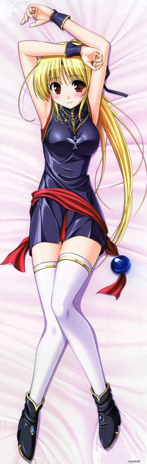 august, bekkankou, cynthia_marguerite, dakimakura, dress, fixed, thighhighs, yoake_mae_yori_ruriiro_na