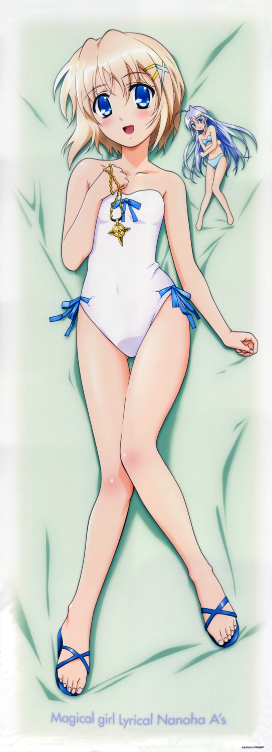 bikini, dakimakura, fixed, mahou_shoujo_lyrical_nanoha, mahou_shoujo_lyrical_nanoha_a's, reinforce_zwei, swimsuits, yagami_hayate