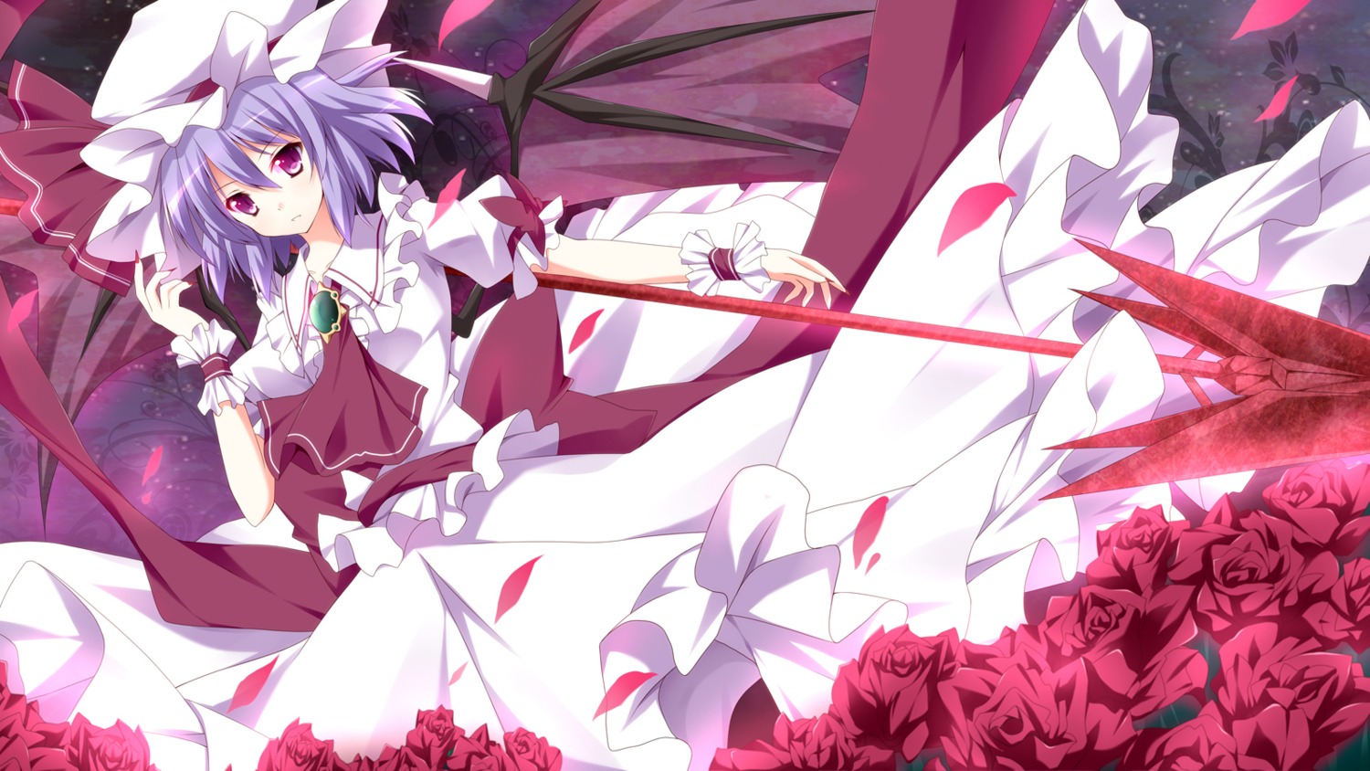 kurono_yuzuko, remilia_scarlet, touhou, wings