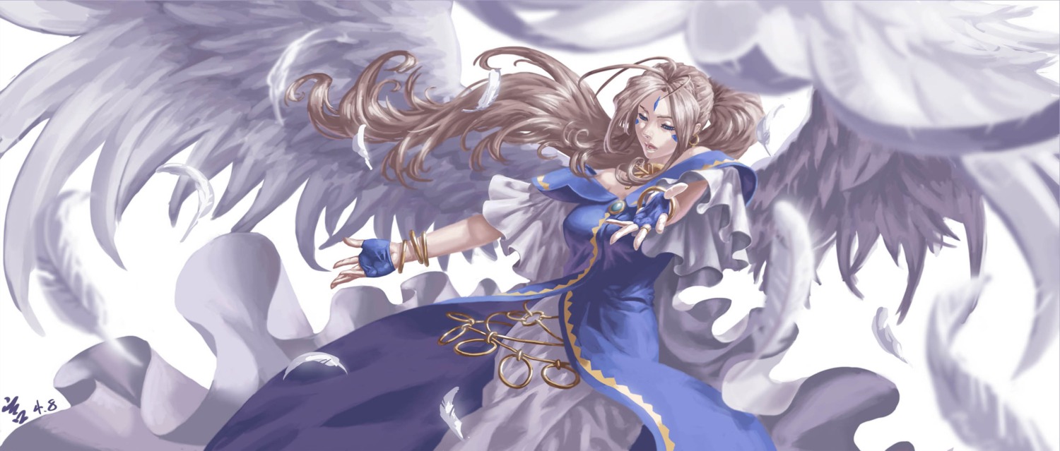ah_my_goddess, belldandy, feitie, wings