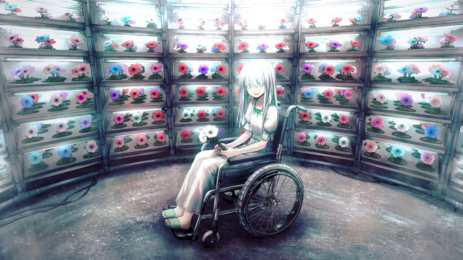 hatsune_miku, kurobuta_gekkan, vocaloid, wallpaper